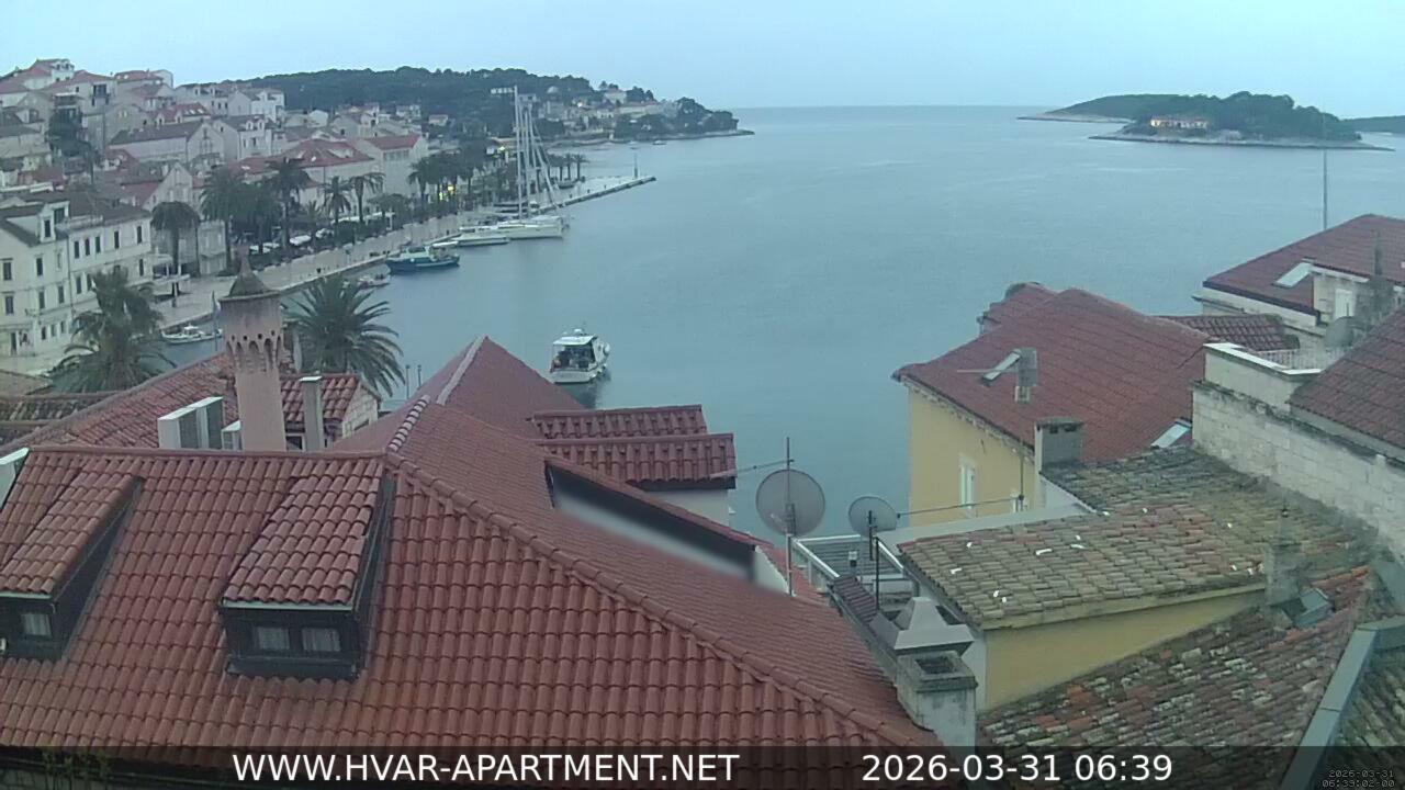 Kamera na żywo - Hvar (Hvar)