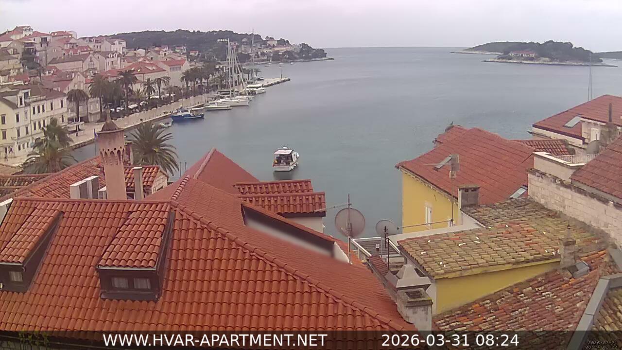 Kamera na żywo - Hvar (Hvar)