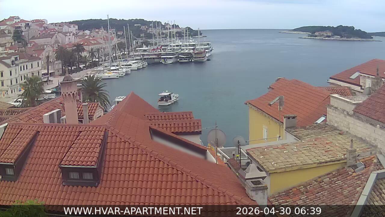 Web kamera - Hvar (Hvar)
