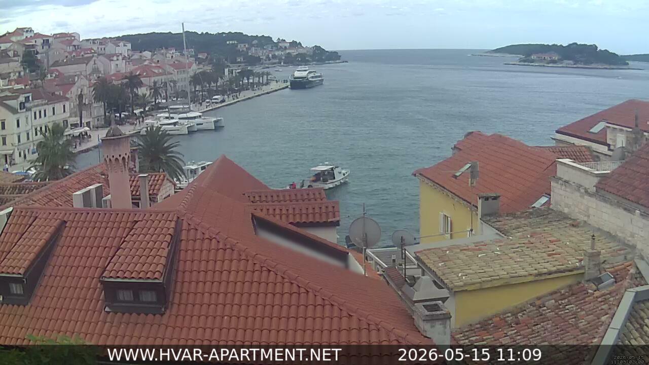 Kamera na żywo - Hvar (Hvar)