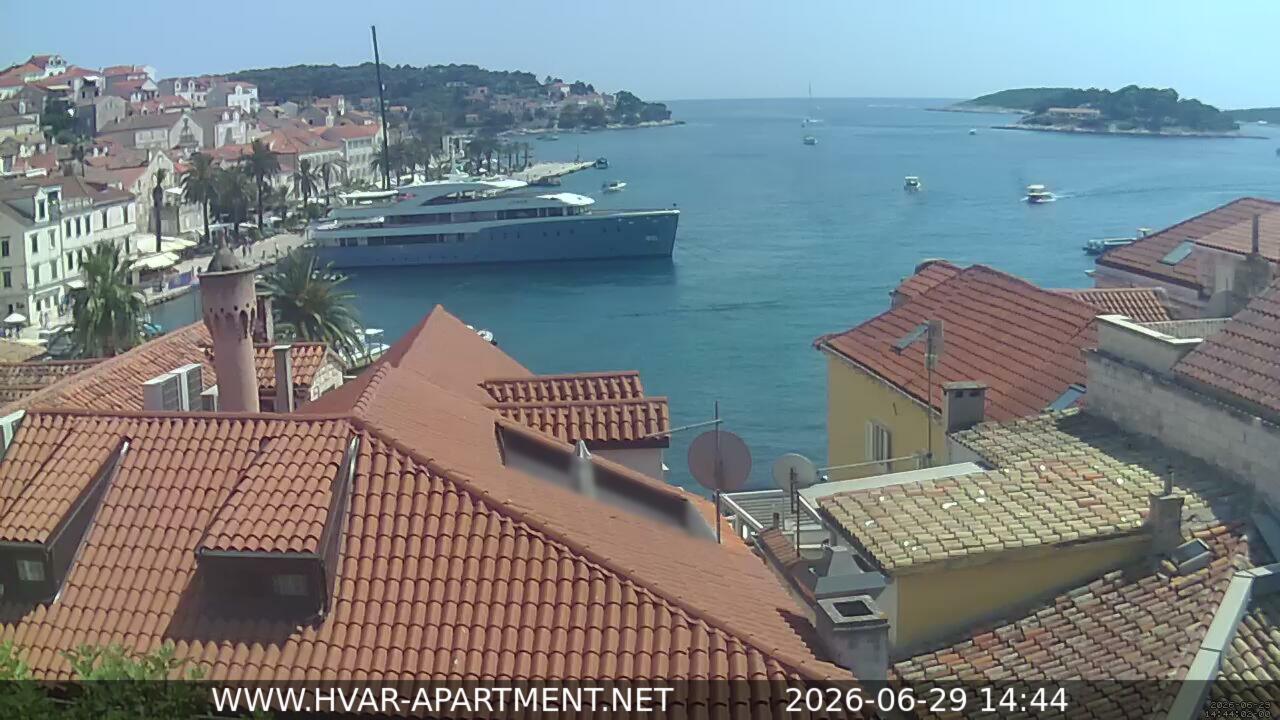 Kamera na żywo - Hvar (Hvar)