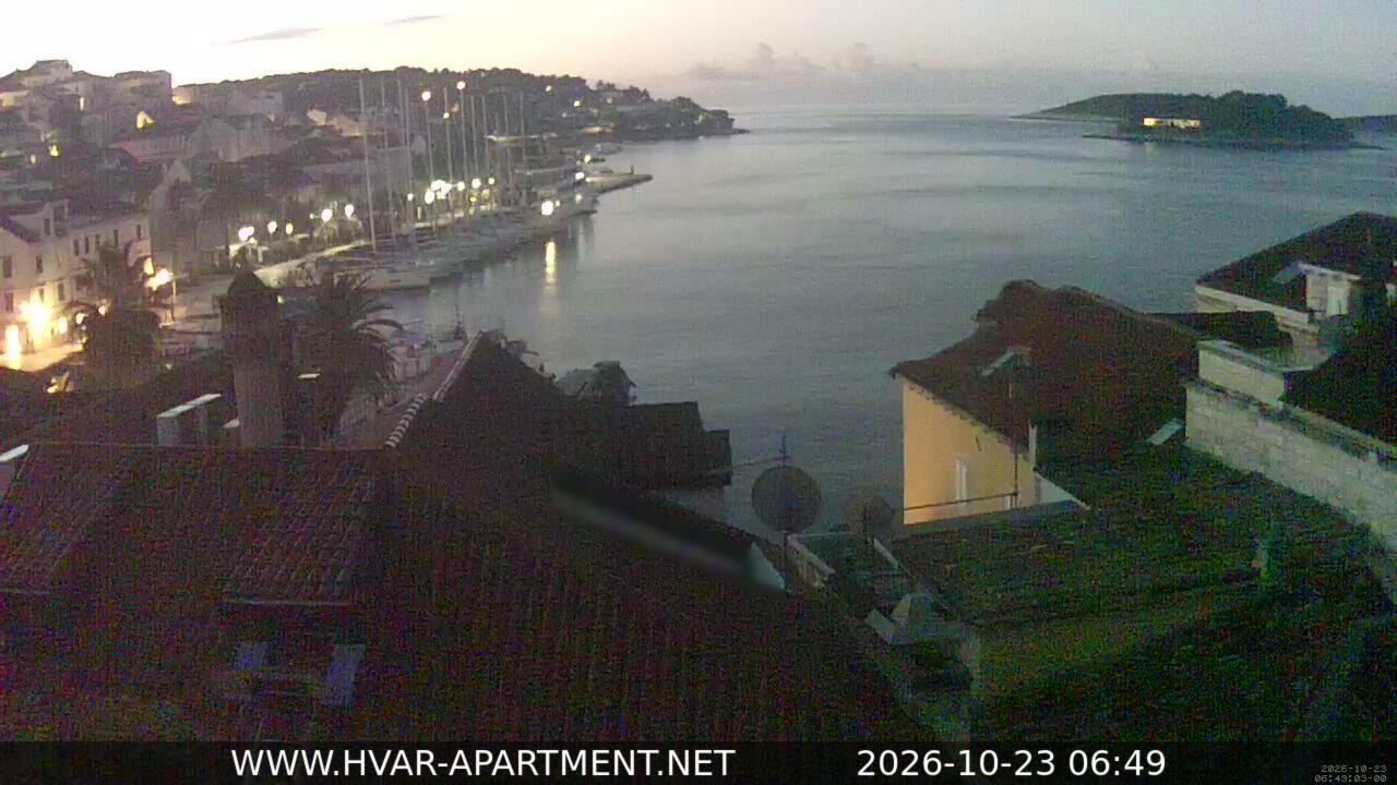 Kamera na żywo - Hvar (Hvar)